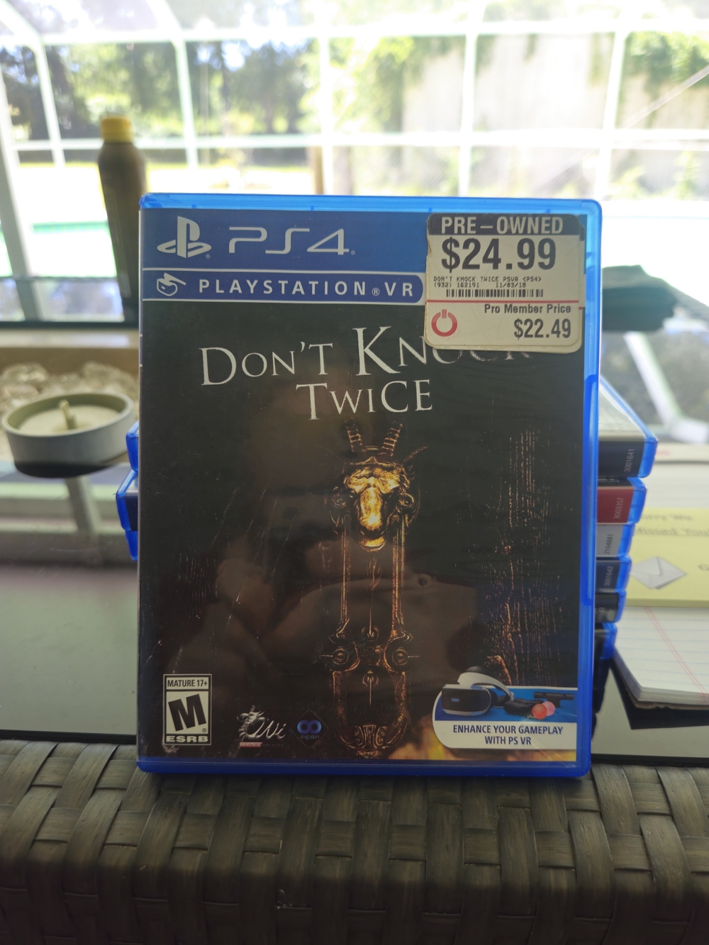 Sony PS4 Don't Knock Twice (Black) - Pre-Owned, Like New